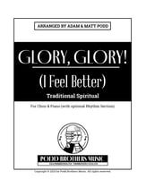 Glory, Glory! SAB choral sheet music cover